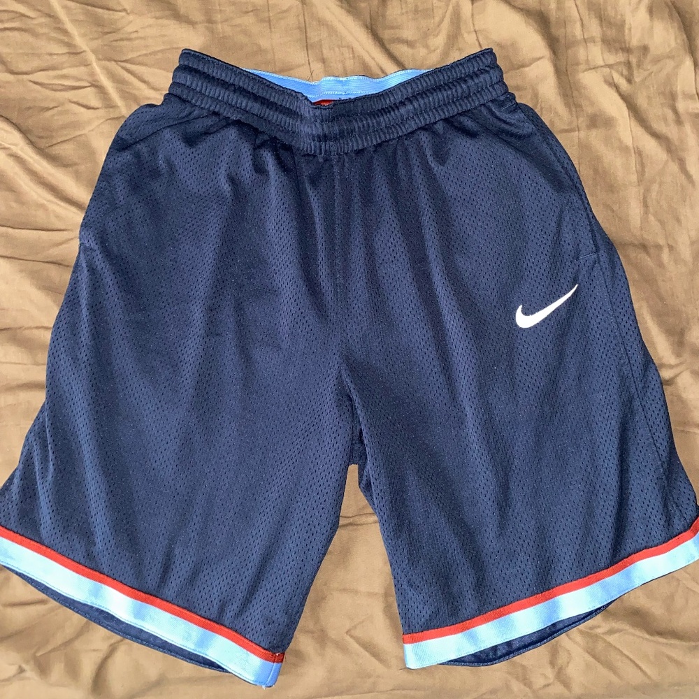 Navy Blue Nike basketball Shorts